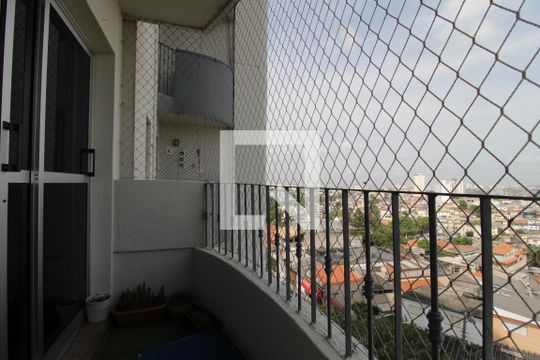 Varanda da Sala de apartamento à venda com 1 quarto, 40m² em Vila Londrina, São Paulo