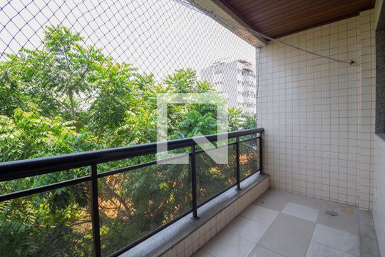Varanda da Sala de apartamento à venda com 4 quartos, 150m² em Taquara, Rio de Janeiro