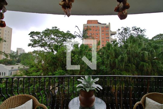 Varanda da Sala de apartamento à venda com 3 quartos, 144m² em Real Parque, São Paulo
