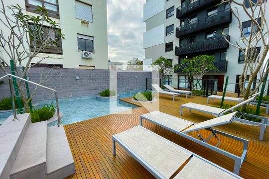 Área comum - Piscina de apartamento à venda com 2 quartos, 97m² em Petrópolis, Porto Alegre