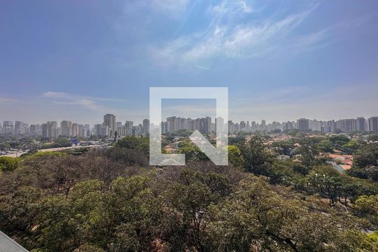Vista Sacada de kitnet/studio para alugar com 0 quarto, 23m² em Brooklin Paulista, São Paulo