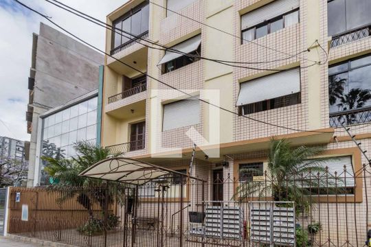 Fachada de apartamento para alugar com 1 quarto, 52m² em Farroupilha, Porto Alegre
