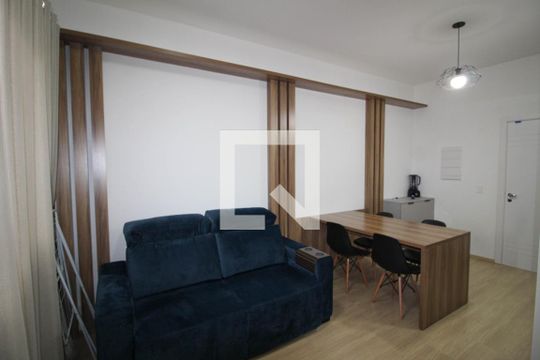 Sala de apartamento para alugar com 1 quarto, 38m² em Marechal Rondon, Canoas
