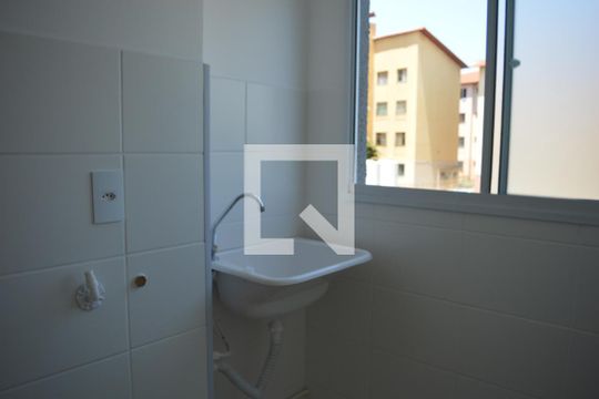 Área de Serviço de apartamento para alugar com 2 quartos, 50m² em Santa Maria, Belo Horizonte
