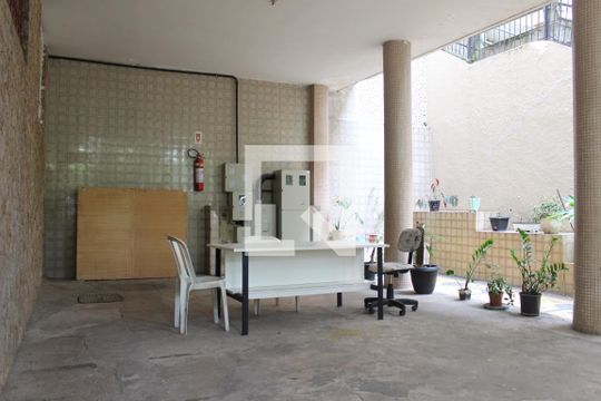 Área comum - Playground de kitnet/studio para alugar com 1 quarto, 30m² em Centro, Rio de Janeiro