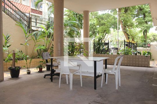 Área comum - Playground de kitnet/studio para alugar com 1 quarto, 30m² em Centro, Rio de Janeiro