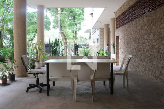 Área comum - Playground de kitnet/studio para alugar com 1 quarto, 30m² em Centro, Rio de Janeiro