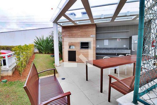 Área comum - Churrasqueira de apartamento à venda com 2 quartos, 64m² em Campestre, Santo André