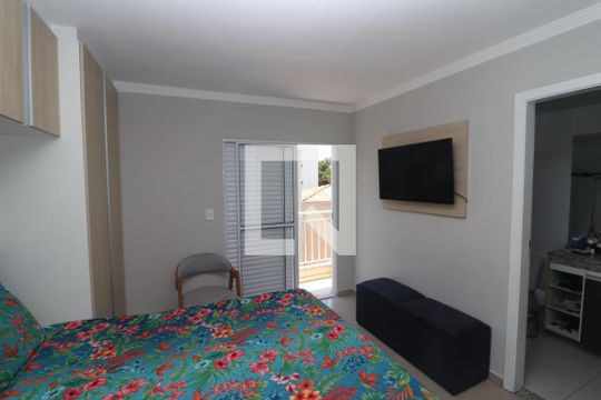 Quarto Suíte de casa de condomínio à venda com 3 quartos, 130m² em Vila Esperança, São Paulo