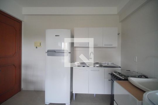 Sala/Cozinha de kitnet/studio para alugar com 1 quarto, 27m² em Pátria Nova, Novo Hamburgo