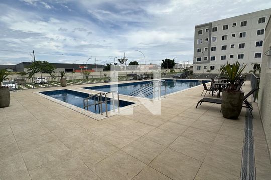 Área comum - Piscina de apartamento para alugar com 2 quartos, 58m² em Jardim Nova Esperanca, Goiânia