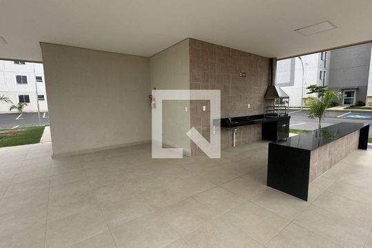 Área comum - Churrasqueira de apartamento para alugar com 2 quartos, 58m² em Jardim Nova Esperanca, Goiânia