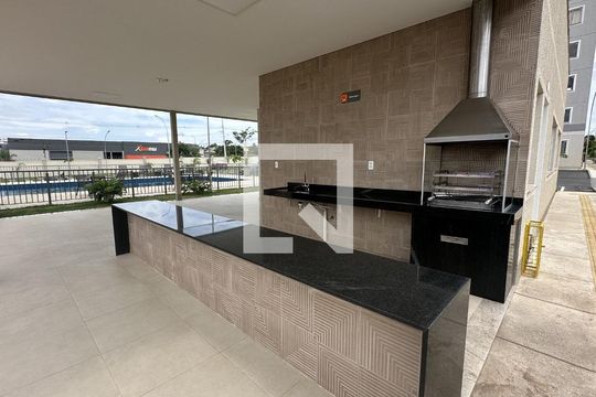Área comum - Churrasqueira de apartamento para alugar com 2 quartos, 58m² em Jardim Nova Esperanca, Goiânia