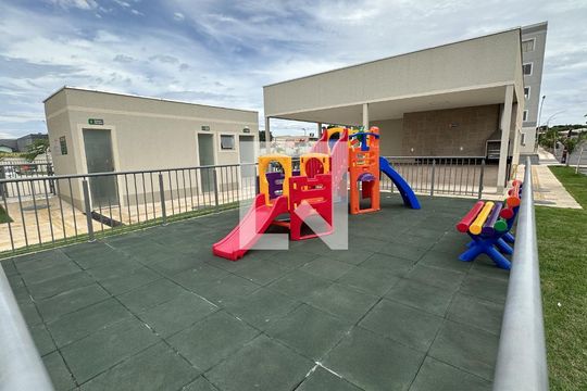 Área comum - Playground de apartamento para alugar com 2 quartos, 58m² em Jardim Nova Esperanca, Goiânia