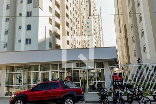 Fachada do Condomínio de apartamento à venda com 2 quartos, 36m² em Vila das Bandeiras, Guarulhos