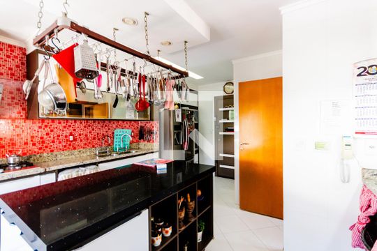 Cozinha de apartamento à venda com 4 quartos, 467m² em Jardim, Santo André