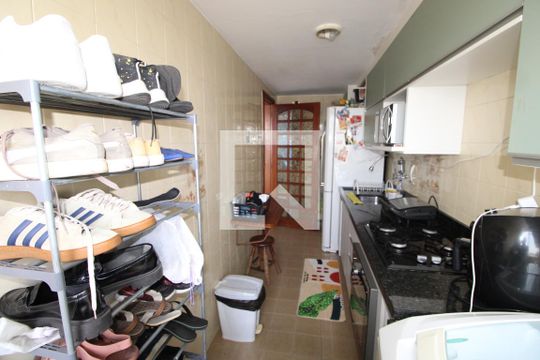 Cozinha e Área de Serviço de apartamento à venda com 2 quartos, 72m² em Irajá, Rio de Janeiro