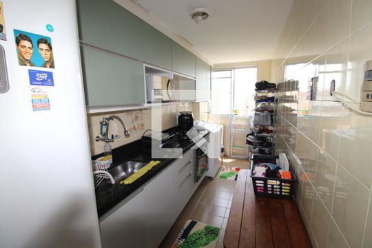 Cozinha de apartamento à venda com 2 quartos, 72m² em Irajá, Rio de Janeiro