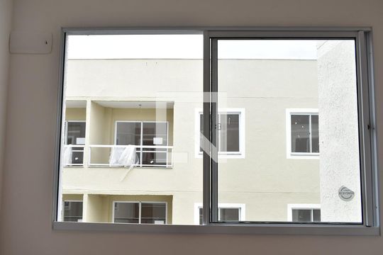 Janela da Sala de apartamento para alugar com 2 quartos, 54m² em Inhoaíba, Rio de Janeiro