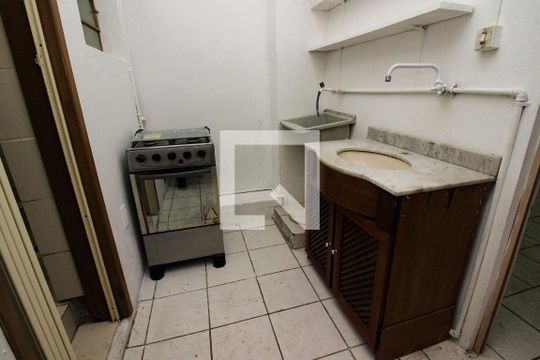 Cozinha e Área de Serviço de apartamento para alugar com 1 quarto, 38m² em Menino Deus, Porto Alegre
