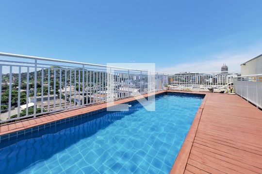 Área comum - Piscina de apartamento à venda com 3 quartos, 80m² em Centro, Niterói