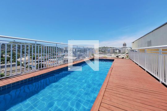 Área comum - Piscina de apartamento à venda com 3 quartos, 80m² em Centro, Niterói