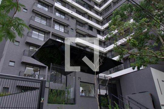 Fachada e portaria de apartamento para alugar com 1 quarto, 26m² em Jardim Panorama, São Paulo