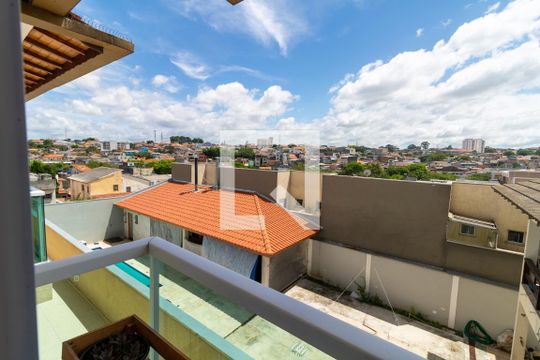 Varanda de casa de condomínio para alugar com 2 quartos, 79m² em Vila Ré, São Paulo