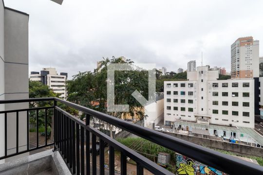Varanda do Quarto 2 de apartamento à venda com 2 quartos, 40m² em Santana, São Paulo
