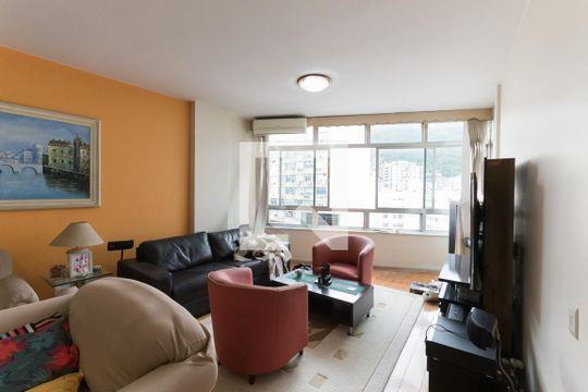 Sala de apartamento à venda com 3 quartos, 217m² em Tijuca, Rio de Janeiro