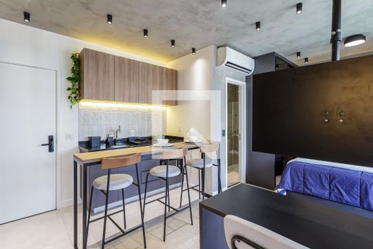 Studio de kitnet/studio à venda com 1 quarto, 34m² em Vila Olímpia, São Paulo