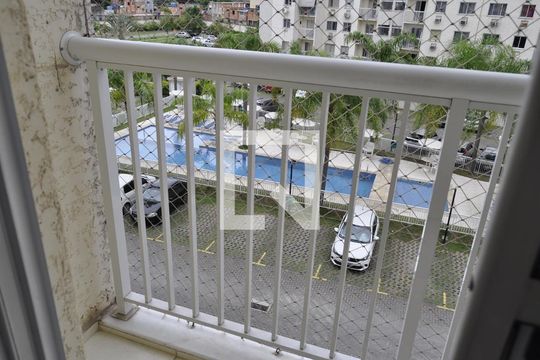 Sacada da Sala de apartamento à venda com 3 quartos, 68m² em Engenho de Dentro, Rio de Janeiro