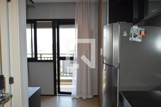 Cozinha de kitnet/studio à venda com 1 quarto, 21m² em Vila Mariana, São Paulo