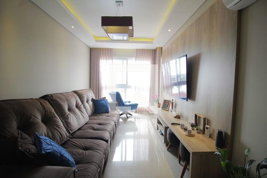 Sala de apartamento à venda com 3 quartos, 85m² em Centro, Canoas
