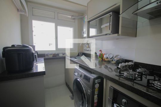 Cozinha e Área de Serviço de apartamento à venda com 3 quartos, 85m² em Centro, Canoas