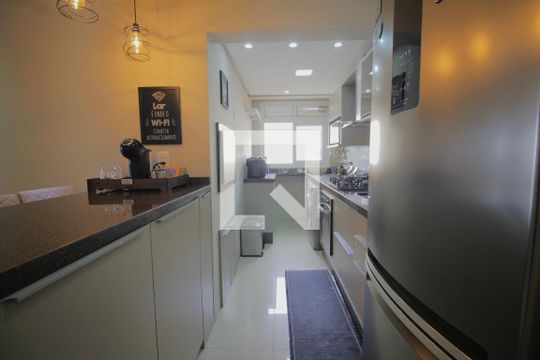 Cozinha e Área de Serviço de apartamento à venda com 3 quartos, 85m² em Centro, Canoas