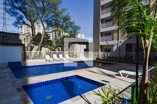 Área comum - Piscina de apartamento para alugar com 2 quartos, 43m² em Vila Itapegica, Guarulhos