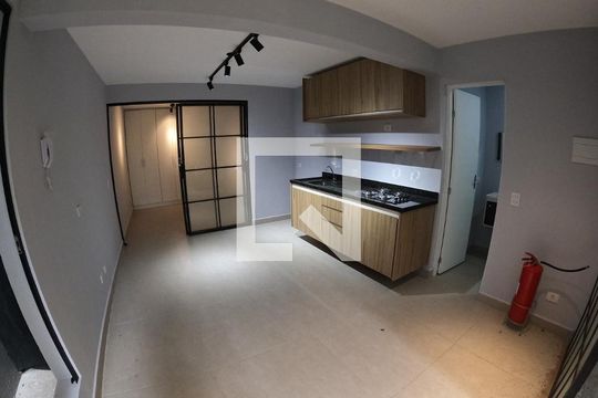 SALA / COZINHA de casa de condomínio para alugar com 1 quarto, 40m² em Perdizes, São Paulo