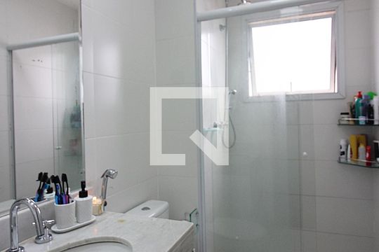 Quarto 1 - Suíte Banheiro de apartamento à venda com 3 quartos, 94m² em Centro, São Bernardo do Campo