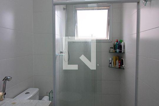 Quarto 1 - Suíte Banheiro de apartamento à venda com 3 quartos, 94m² em Centro, São Bernardo do Campo