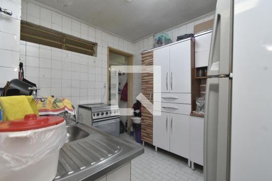 Cozinha de apartamento à venda com 1 quarto, 56m² em Campos Elíseos, São Paulo