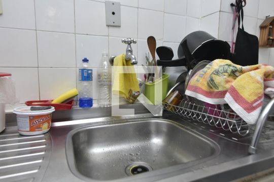 Cozinha de apartamento à venda com 1 quarto, 56m² em Campos Elíseos, São Paulo