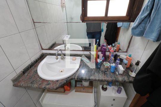 Banheiro 1 de casa de condomínio à venda com 3 quartos, 102m² em Vila Santos, São Paulo