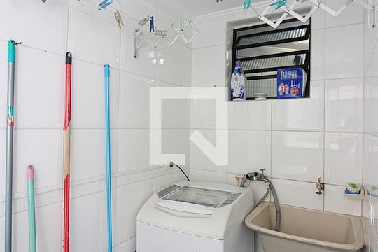 Área de Serviço de apartamento para alugar com 3 quartos, 106m² em Nova Petrópolis, São Bernardo do Campo