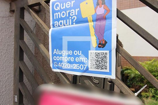 Placa  de apartamento para alugar com 3 quartos, 106m² em Nova Petrópolis, São Bernardo do Campo