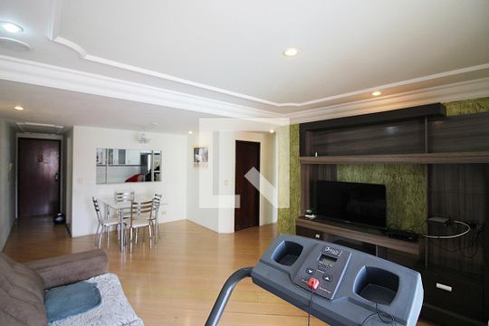 Sala  de apartamento para alugar com 3 quartos, 106m² em Nova Petrópolis, São Bernardo do Campo