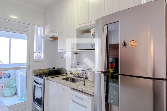 Cozinha de apartamento à venda com 3 quartos, 71m² em Vila Prudente, São Paulo