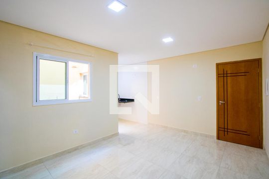 Sala de apartamento para alugar com 2 quartos, 57m² em Jardim do Estádio, Santo André