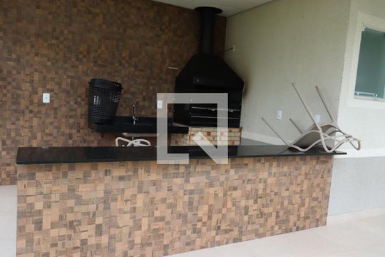 Área comum - Churrasqueira de apartamento à venda com 2 quartos, 40m² em Santos Dumont, São Leopoldo