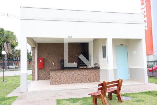 Área comum - Churrasqueira de apartamento à venda com 2 quartos, 40m² em Santos Dumont, São Leopoldo